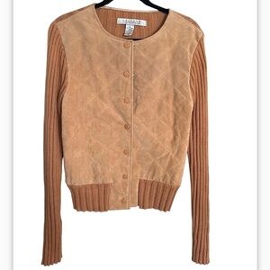 John Paul Richard Tan Leather Jacket